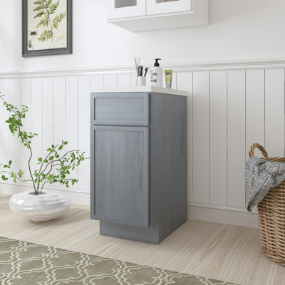 Base de meuble-lavabo simple 15 po seulement