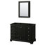 Ensemble de meuble-lavabo simple 48 "avec miroir Deborah-23113237-80205309