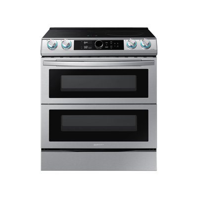 Samsung 6.3 cu. ft. Smart Slide-in Induction Range with Flex Duo™, Smart Dial & Air Fry