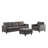 Annastassia 3 Piece Standard Living Room Set