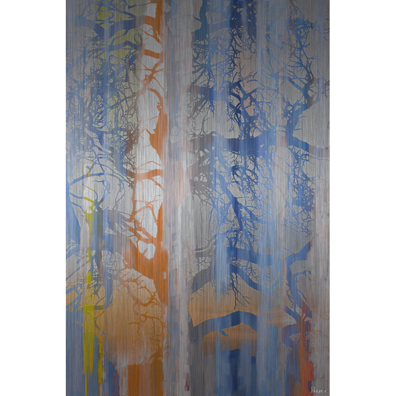 «Mira On Metal» par Parvez Taj, reproduction, H 36 po x l 24 po