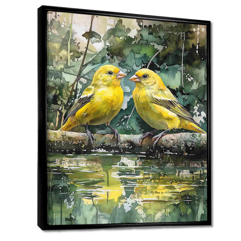 Laymon - Animals Wall Art Prints, Noir, Impression encadrée flottante, H 20 po x l 12 po