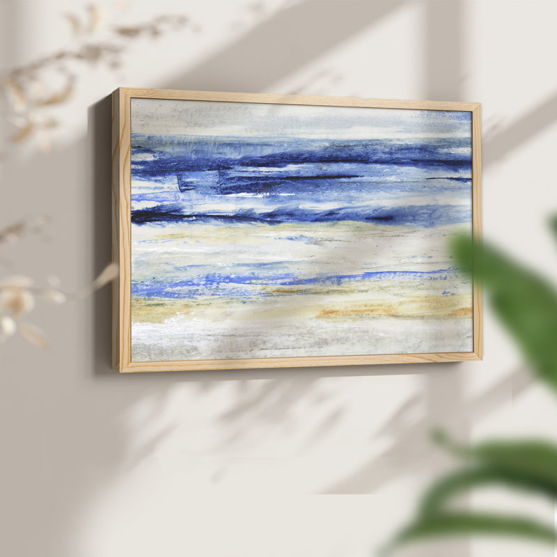 Choppy Seas II - Reproduction encadrée - Restickable, Naturel, H 16 po x l 20 po