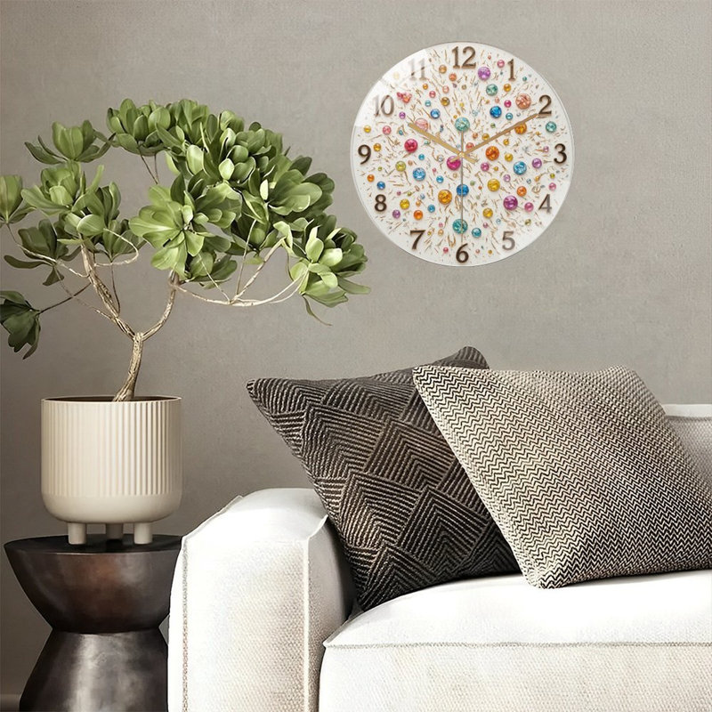 Horloge murale 12 po