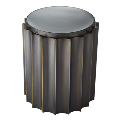 Glass End Table
