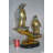 Jimerson Two Penguins Bronze Statue - Size: 16"L X 10"W X 12"H.