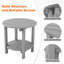 Ensemble de 2 tables d'appoint Classic Classic-37003164