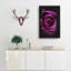 Striking Purple Rose - Wrapped Canvas Painting-56645294
