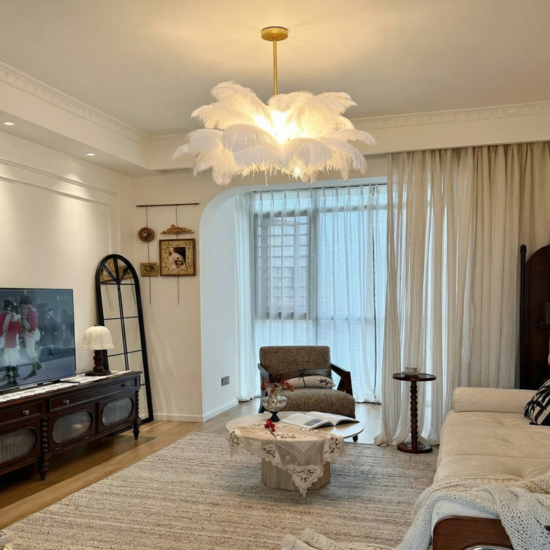 Deboraah 3 - Light Geometric Chandelier, 4'' H x 43.3'' W x 43.3'' D