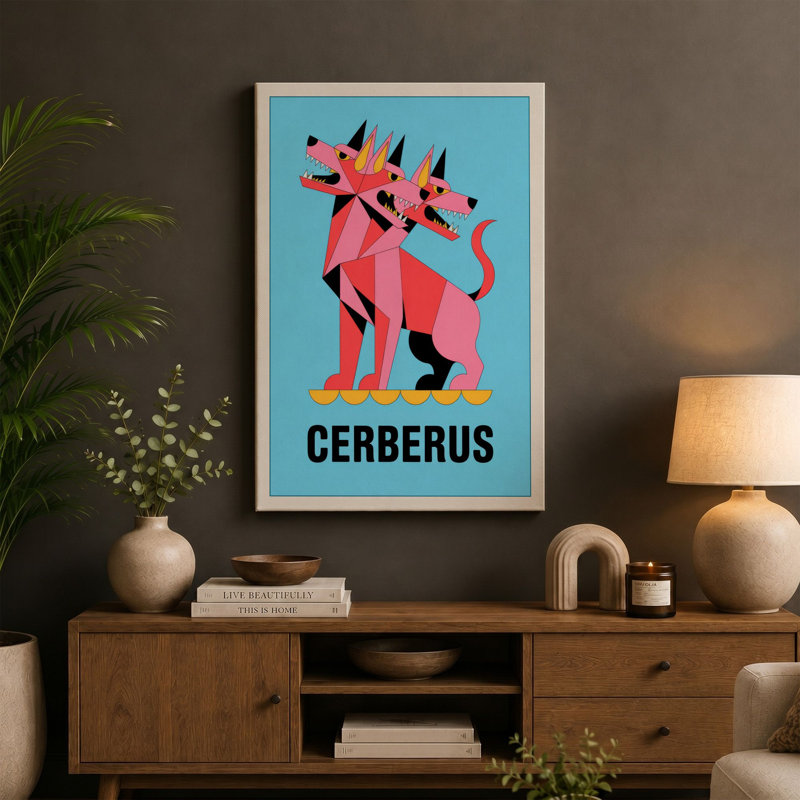 Print, 18x12 - 45.7 x 30.5 cm, Terracotta Border