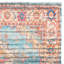 Tapis oriental rouille / bleu en coton tissé à plat à la main Joppatowne-1433063468