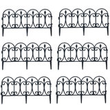 Renelso 33cm H x 60cm W Black Polyethylene Plastic Fencing