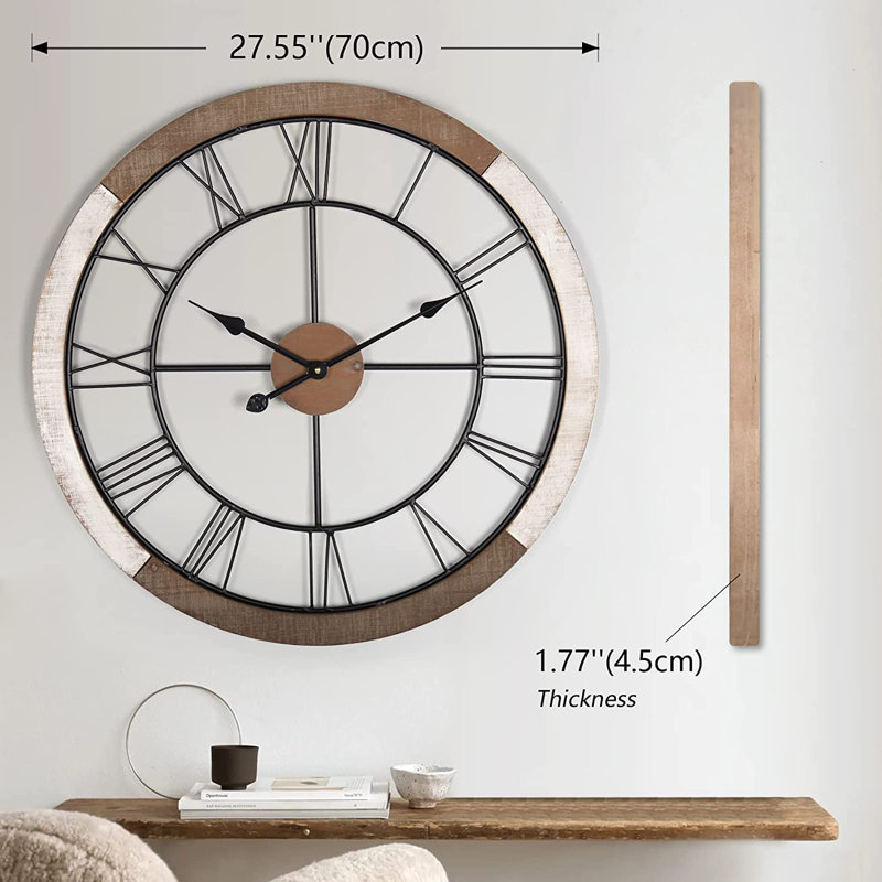 Wood Wall Clock