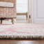 Tapis rose / ivoire en laine touffeté à la main Jashona-63493168