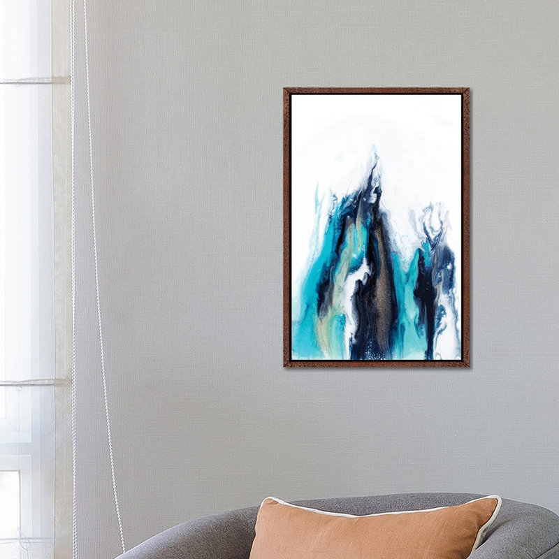 Halophila - Print on Canvas, Classic Brown Wood Framed, 66.04 cm H x 45.72 cm W