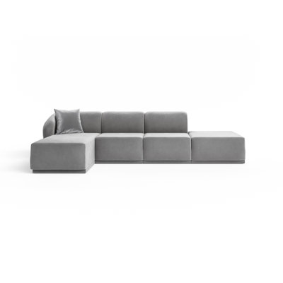 4 Seater Velvet Sofa & Chaise