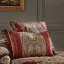 Garnet 20" Square Decorative Throw Pillow Red
