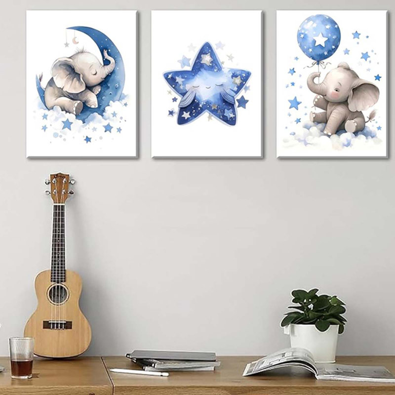3 Piece Print, 60 cm H x 40 cm W