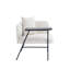 Chaise de loisir rembourrée avec tablette-1909364973