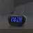 Digital Atomic Tabletop Clock with Alarm in Black
