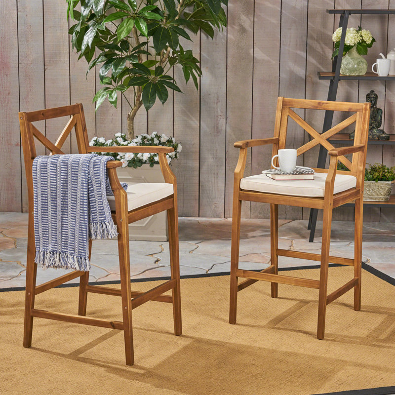 BARSTOOL, Cream, Brown