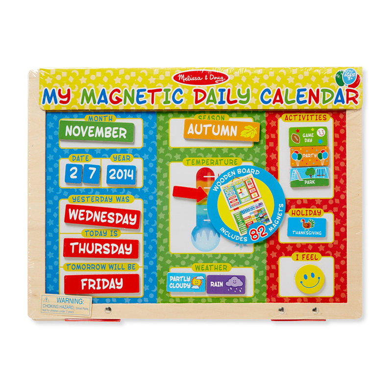 Calendrier magnétique quotidien