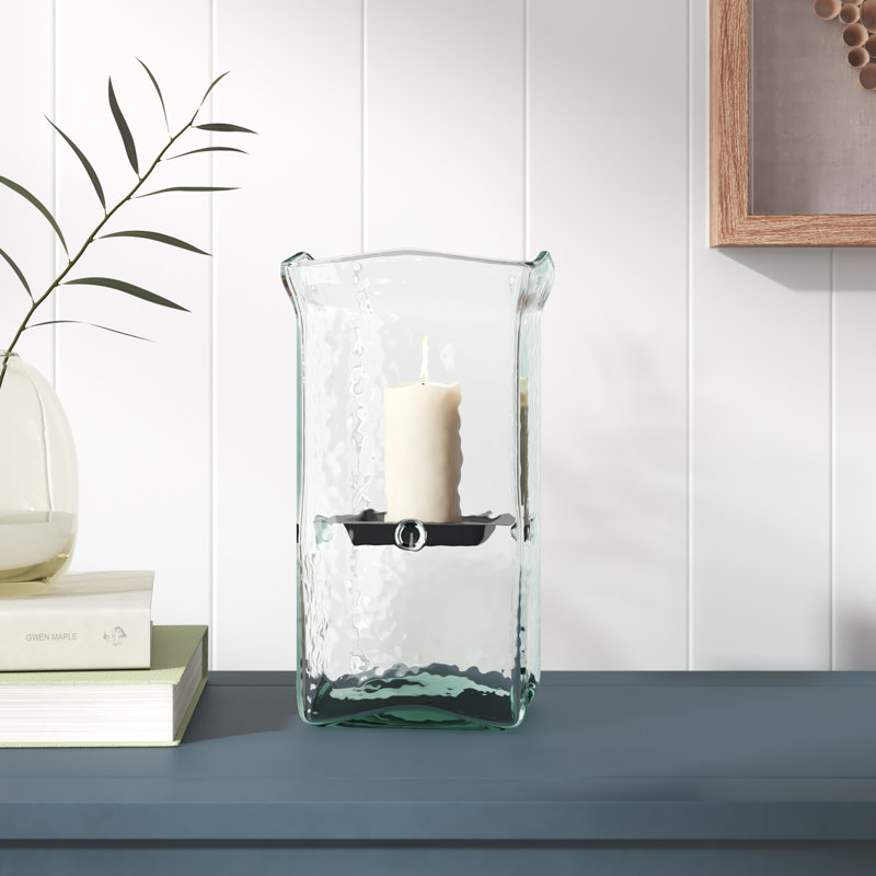 Square Candle Hurricane - Medium, 15'' H x 6'' W x 6'' D