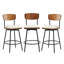 Tabouret de comptoir pivotant 27 po Avriel-1004812380