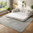 Space-Saving Convertible Sofa Bed with Boucle Fabric and No-Assembly Design