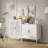 Allysia Metal Storage Cabinet with 2 Doors and 2 Adjustable Shelves for Home Office