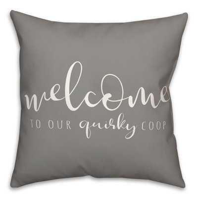 Outdoor Reversible Throw Pillow