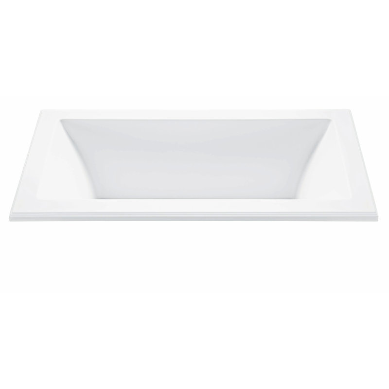 Madelyn 2 Soaking Acrylic Bathtub - 66 x 36, Drop In, White