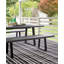 Tattersall Black Handwoven Indoor/Outdoor Rug-41078742