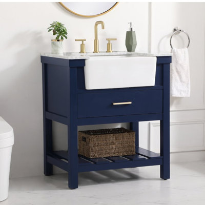 Meuble-lavabo simple 30 po Pelaghia