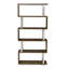 Bettye 181.1cm H x 90cm W Solid Wood Etagere Bookcase
