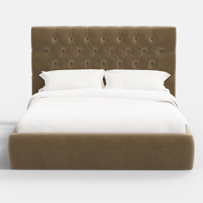 Judith Tufted Platform Bed