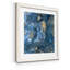 « Or indigo II », peinture sur papier encadrée-11411173-11411172