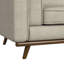 Chaise Adonis Picket House Furnishings à Belfast en Chine beige avec façade en bois fini cerisier-154192432