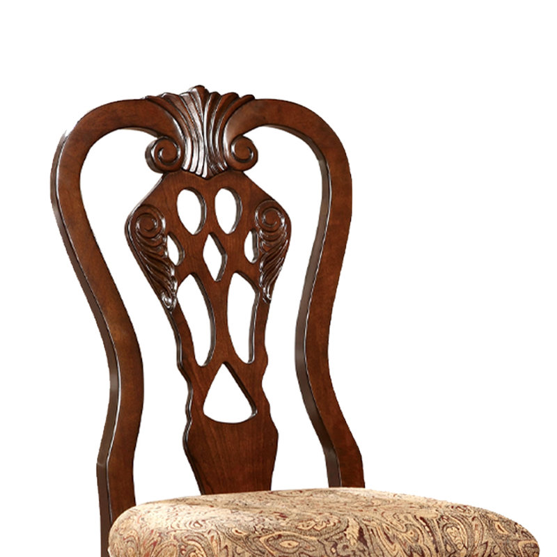 Ensemble de 2 chaises d'appoint rembourrées Elana