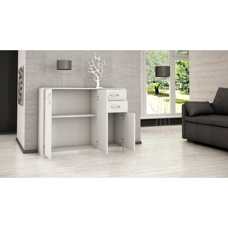 110cm Sideboard, White