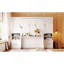 Lit escamotable Murphy avec placard, tiroirs et tablettes