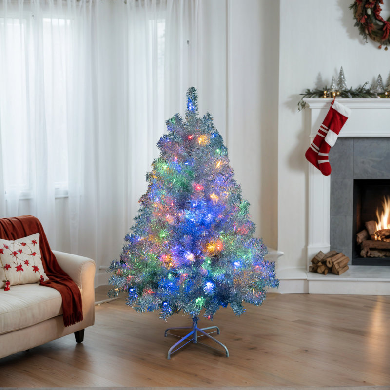 Arbre de Noël artificiel Sliver, 2'9"