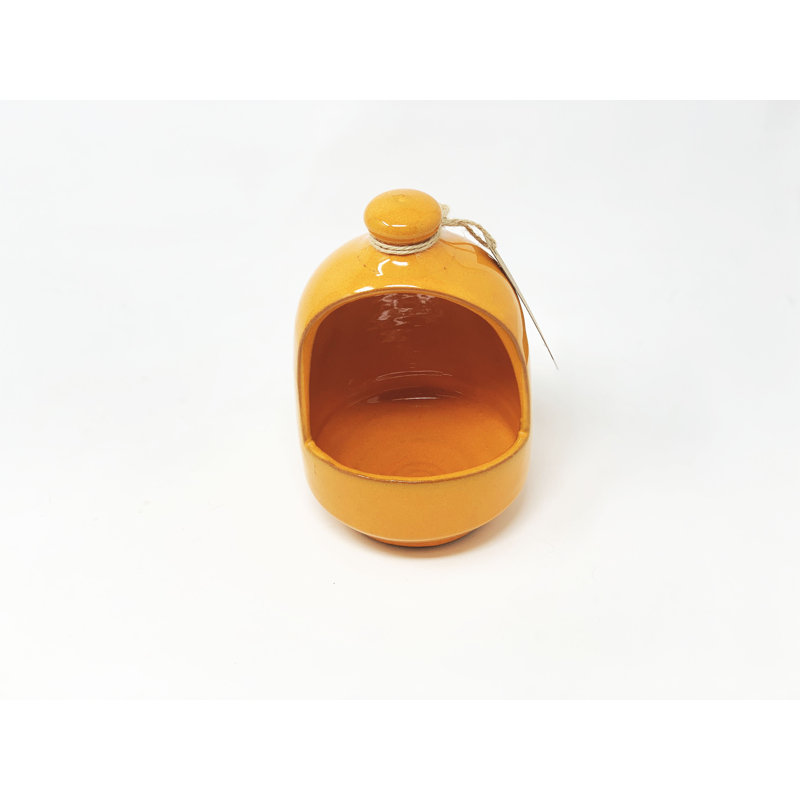 Ceramic / Porcelain Jar, Orange
