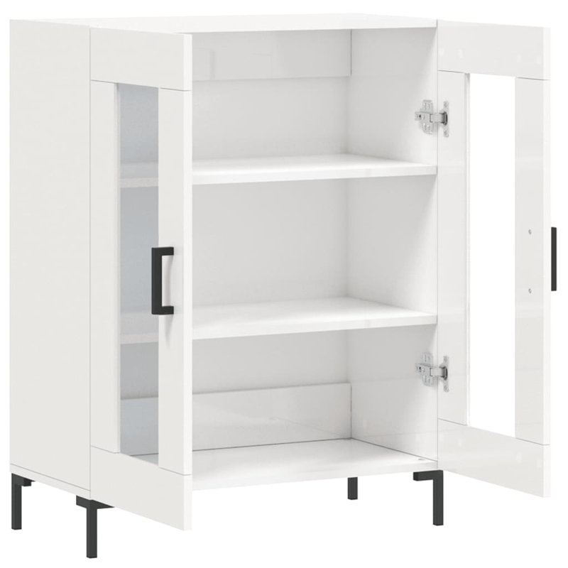 Manisa Display Cabinet, High Gloss White
