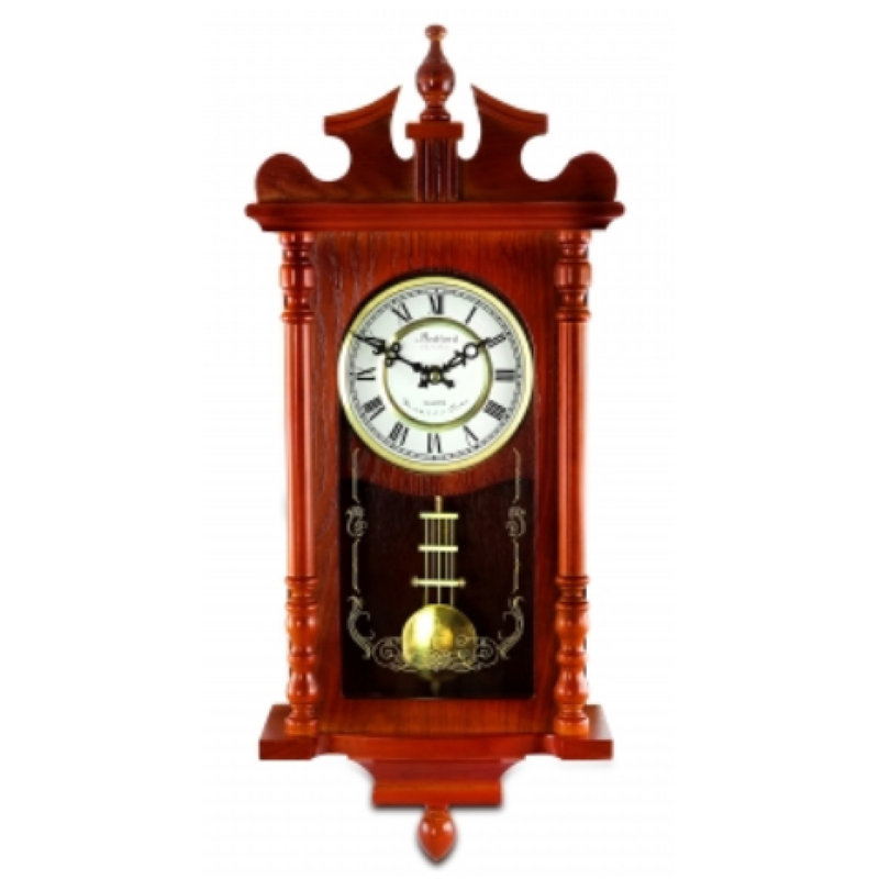 Abaas Solid Wood Wall Clock