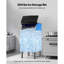 Bac à glaçons commercial, capacité de 300 lb, bac à glaçons commercial en acier inoxydable avec pieds en caoutchouc antidérapants réglables, convient aux restaurants et aux brasseries