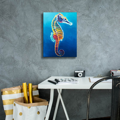 «Seahorse - Rainbow» par Dawg Painter