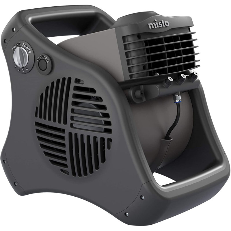 Misto 16" Outdoor Misting Oscillating Floor Fan