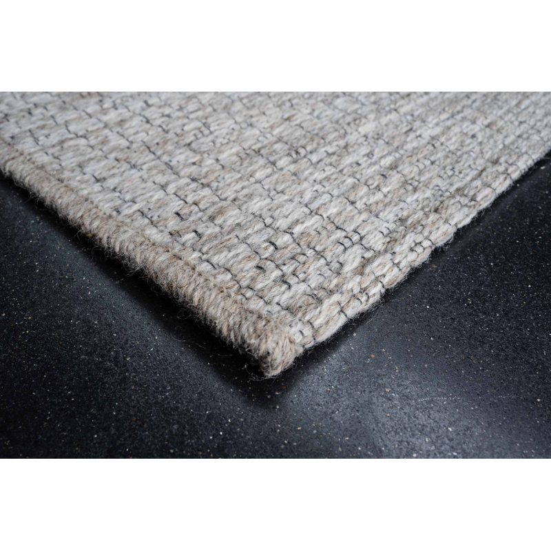 Corley Striped Wool Area Rug, Rectangle 240 x 330cm