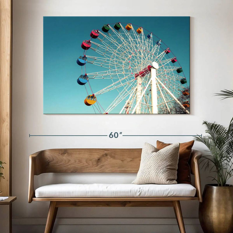 Grande roue Kerner, H 34 po x l 51 po
